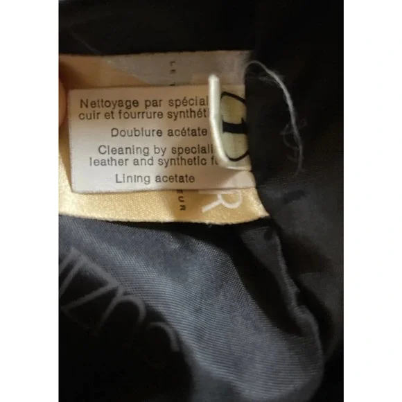 VNTG Suziklo RARE Made in Paris France Faux Fur Coat Chocolate Brown Size 1